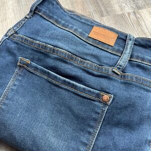 Judy Blue Women's Skinny Jeans in Dark Indigo Blue